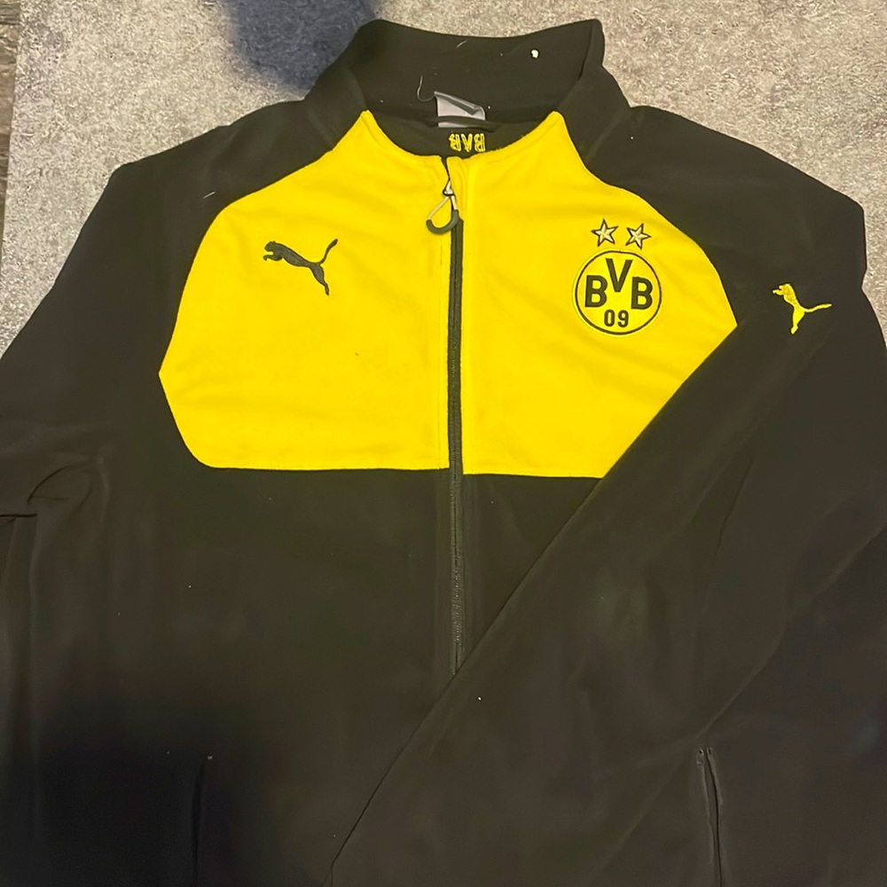 Puma Borussia Dortmund warm up jacket.